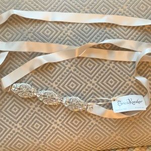 BRIDAL SASH ADORNMENT ERICA KOESLER  B-103-TIVO NWT 250.00